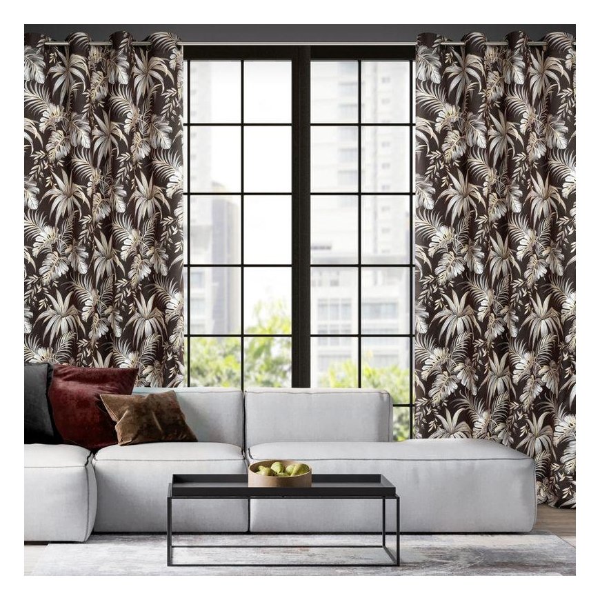 Eurofirany ZAS / MAGI / CZA + BEIGE 140X250 TRANS – 14