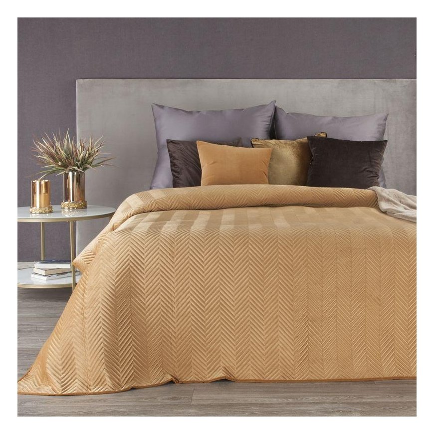 Eurofirany CHON / SOFIA / MEDUS 220X240 HONEY Bedspread