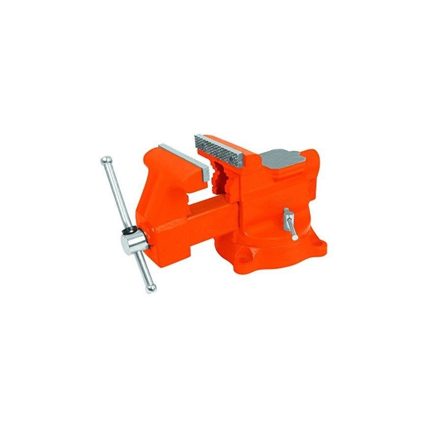 Šaltkalvio spaustuvai, HEAVY DUTY 150mm 24,2kg. 360° pasukamas. Keičiamos lūpos Truper® – 2