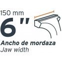 Šaltkalvio spaustuvai, HEAVY DUTY 150mm 24,2kg. 360° pasukamas. Keičiamos lūpos Truper® Šaltkalvio spaustuvai, HEAVY DUTY 150mm 24,2kg. 360° pasukamas. Keičiamos lūpos Truper®