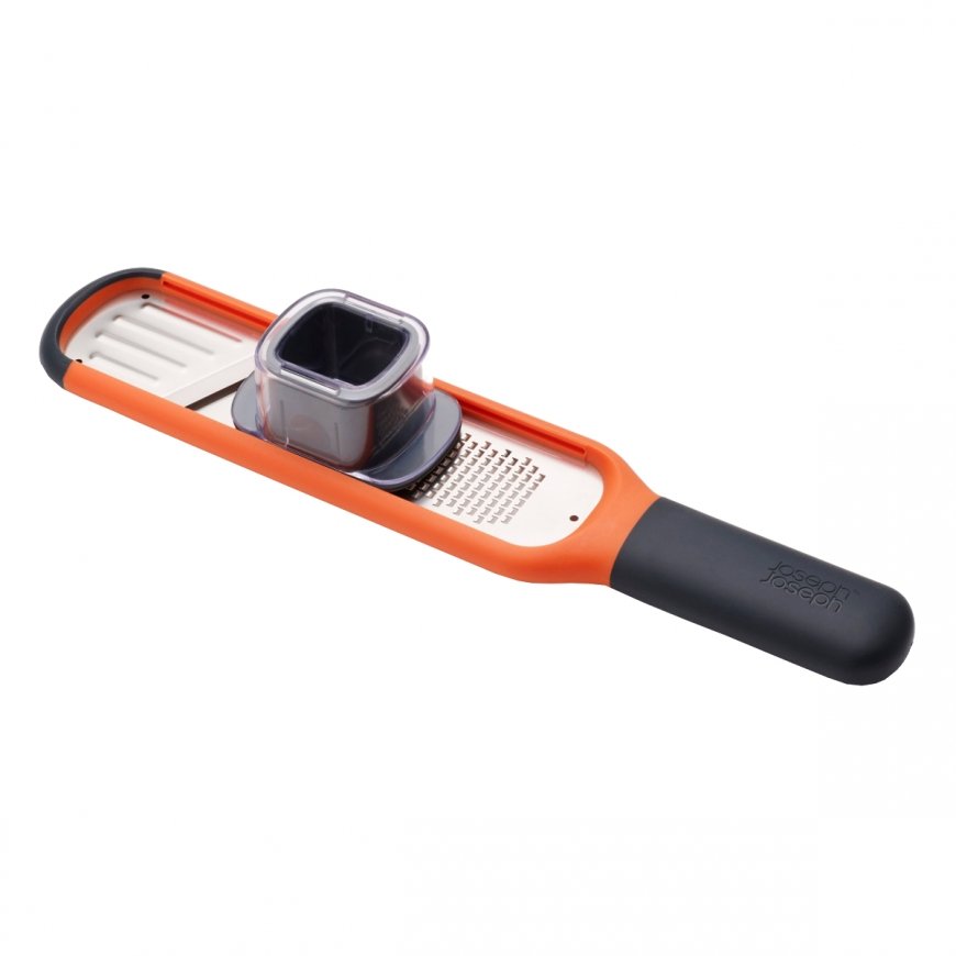 Joseph Joseph Handi-Grate 2-in-1 Mini Grater and Slicer - Orange