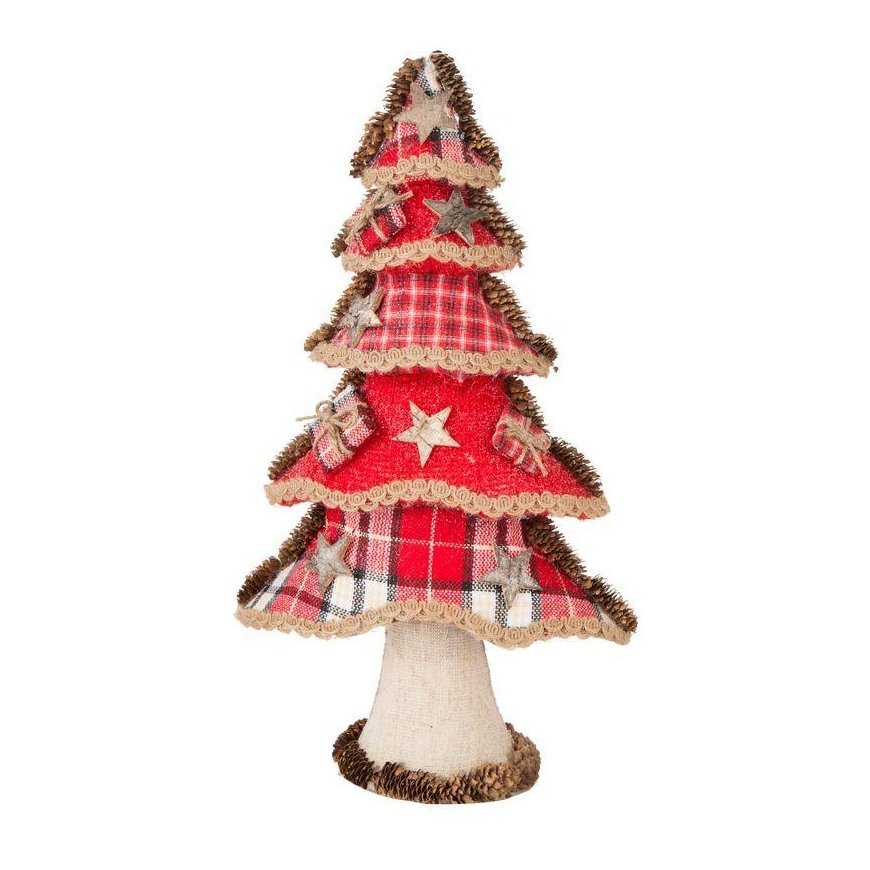 Eurofirany SW / CHRISTMAS TREE / 86B 40CM RED + NATURAL – 2