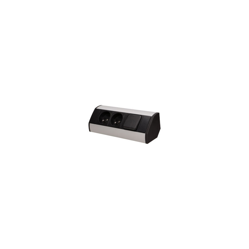 Orno 2x2P + Z furniture socket