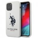 Us Polo Assn US Polo USHCP12MSLHRWH iPhone 12/12 Pro 6,1" balta/baltas Silicone Collection