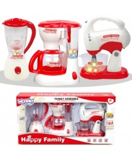 WOOPIE Set AGD dla Dzieci 3w1 Mixer Mixer Food processor
