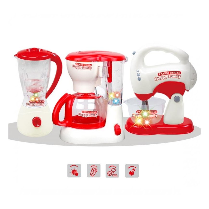 WOOPIE Set AGD dla Dzieci 3w1 Mixer Mixer Food processor – 2