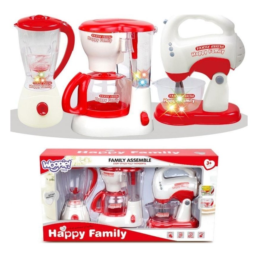 WOOPIE Set AGD dla Dzieci 3w1 Mixer Mixer Food processor – 5