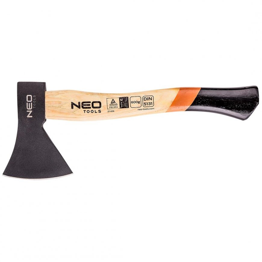 Neo Universalus kirvis, medinis, 0,6kg, 36 cm (27-006) – 2