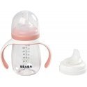 BEABA MOKOMASIS BUTELIUKAS-GERTUVĖ 2IN1, 210 ML, OLD Rožinis BEABA MOKOMASIS BUTELIUKAS-GERTUVĖ 2IN1, 210 ML, OLD Rožinis