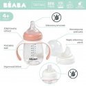 BEABA TRAINING BOTTLE-DRUNK 2IN1, 210 ML, OLD Pink BEABA TRAINING BOTTLE-DRUNK 2IN1, 210 ML, OLD Pink