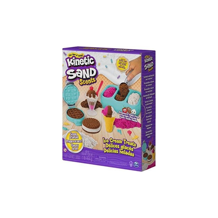 SPIN MASTER KINETIC SAND Scented kinetic sand "Ice cream" – 10