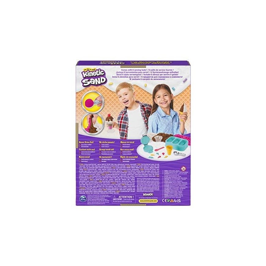 SPIN MASTER KINETIC SAND Scented kinetic sand "Ice cream" – 12