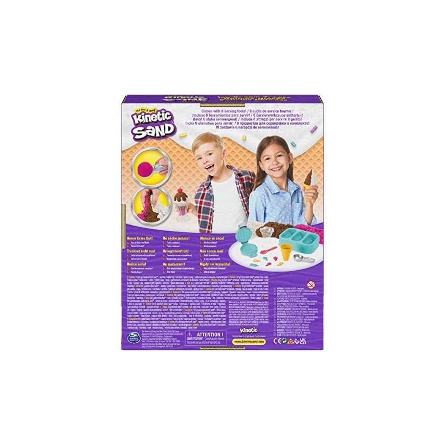 SPIN MASTER KINETIC SAND Scented kinetic sand "Ice cream" – 15