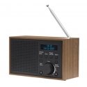 Denver DAB-46DARK Pilkas radijo imtuvas Internetas Analoginis ir skaitmeninis Juoda, Ruda