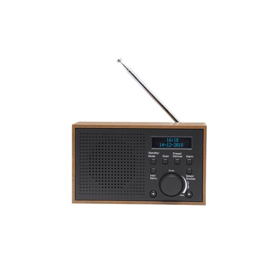 Denver DAB-46DARK Gray Radio Receiver Internet Analog & Digital Black, Brown – 2