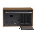 Denver DAB-46DARK Gray Radio Receiver Internet Analog & Digital Black, Brown