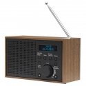 Denver DAB-46DARK Gray Radio Receiver Internet Analog & Digital Black, Brown
