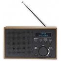 Denver DAB-46DARK Gray Radio Receiver Internet Analog & Digital Black, Brown
