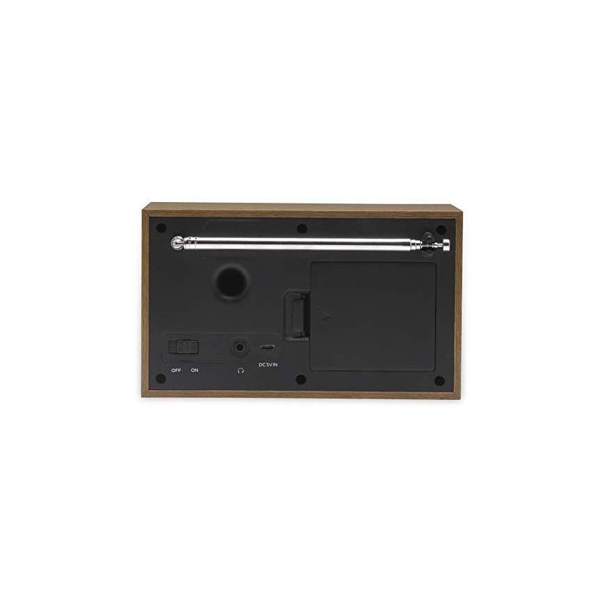 Denver DAB-46DARK Gray Radio Receiver Internet Analog & Digital Black, Brown – 13