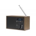 Denver DAB-46DARK Gray Radio Receiver Internet Analog & Digital Black, Brown