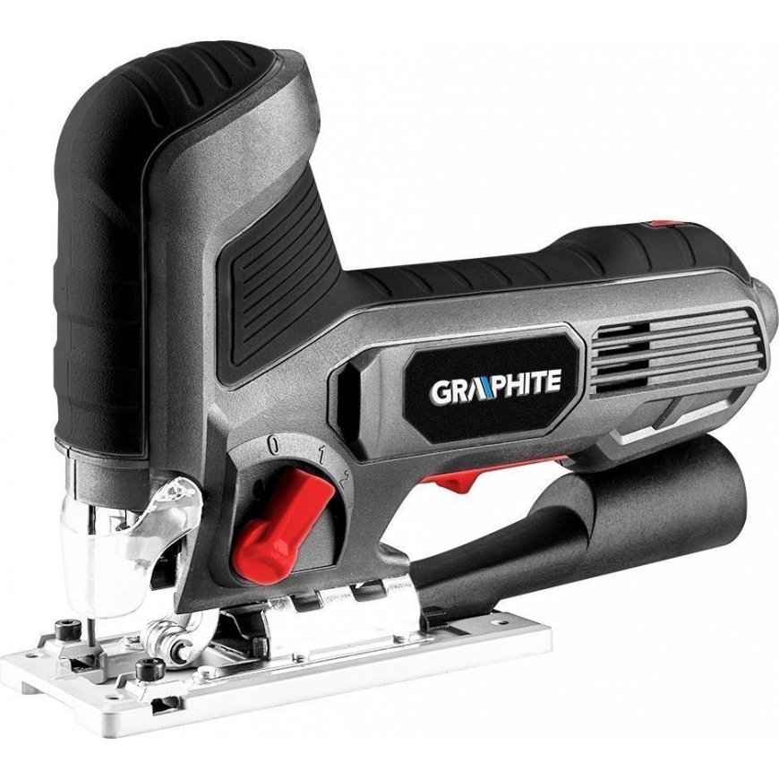 GRAPHITE Dėlionės 600W, judesių skaičius 800-3000 min-1, su rankena ant korpuso – 12