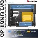 Raijintek Ophion M Evo TGS (02R20B00135) case Raijintek Ophion M Evo TGS (02R20B00135) case