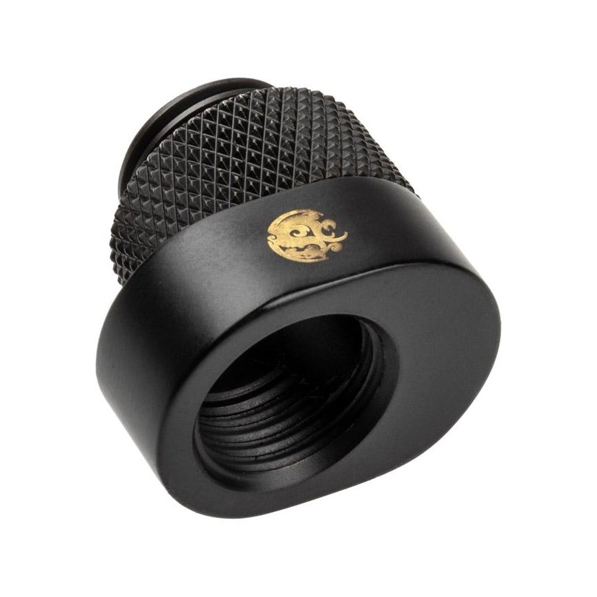 Bitspower Bitspower X-Cross extended Offset - carbon black