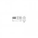 Impact TORX bit KOKEN 107-22T T90