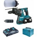 MAKITA SDS-PLUS DRILLING AND PRESSING HAMMER 2x18V 2.9J AVT 2x5.0Ah + CHUCK DHR283T2JU