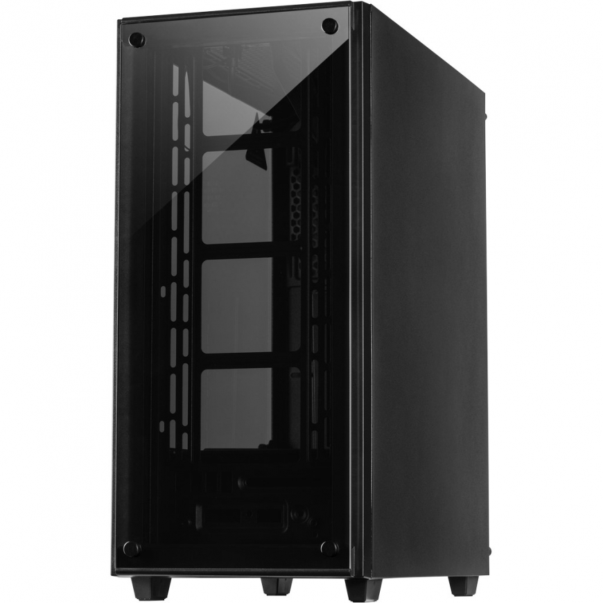 Inter-Tech C-303 Mirror Full Tower Melns – 3