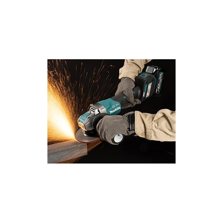 Makita GA044GZ Kampinis šlifuoklis XGT, 125MM, 0-8500RPM bešepetėlinis variklis elektrinis stabdys A – 2