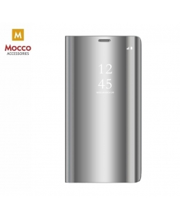 Mocco Clear View Cover Case For Samsung Galaxy S23 Silver