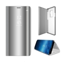 Mocco Clear View Cover Case For Samsung Galaxy S23 Silver