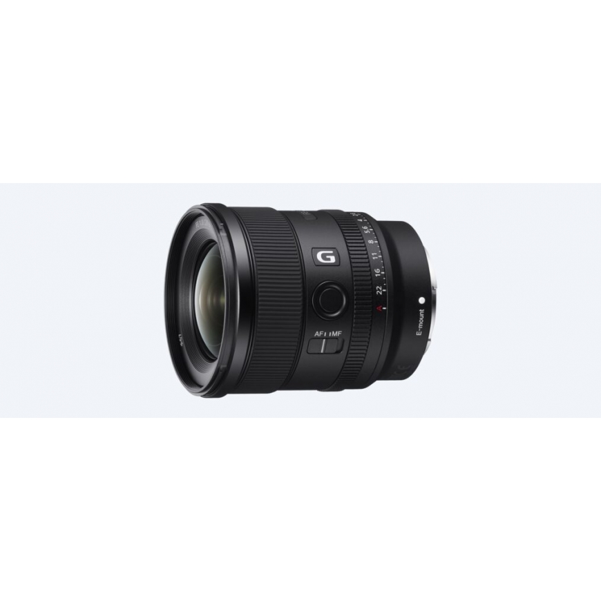 Sony FE 20 mm F1.8 G MILC Ultralaajakulmaobjektiivi Musta
