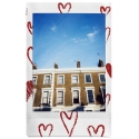 Fujifilm instax mini film heart sketch Fujifilm instax mini film heart sketch