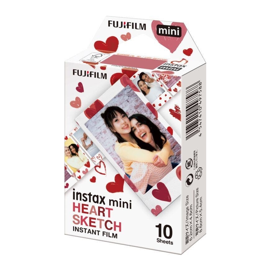 Fujifilm instax mini filmo širdies eskizas – 4