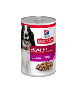 HILL'S Science Plan Canine Adult Beef - Mitrā suņu barība - 370 g