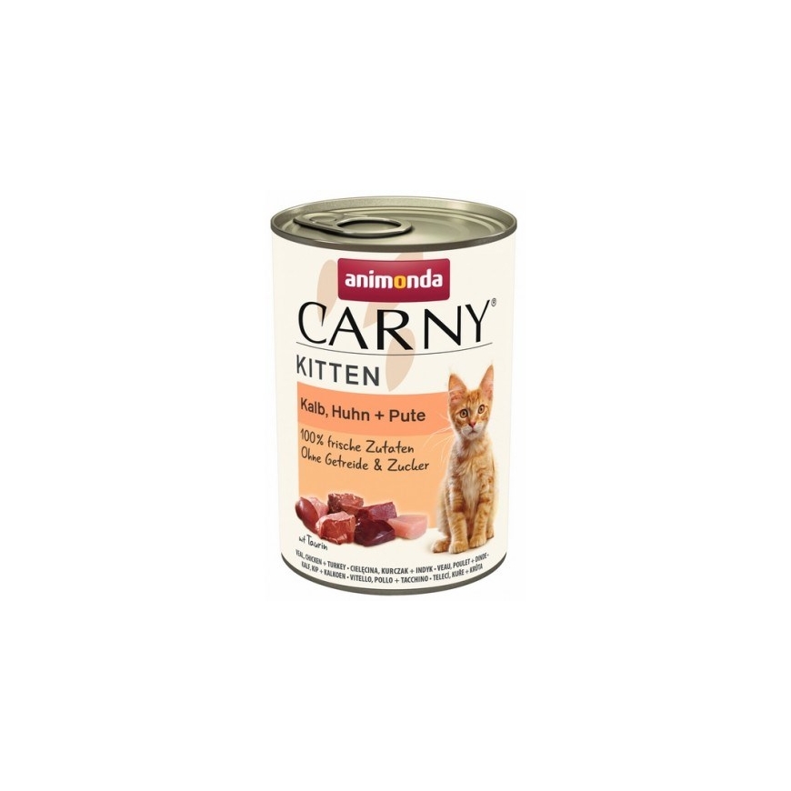 ANIMONDA Carny Kitten Veal Chicken Turkey