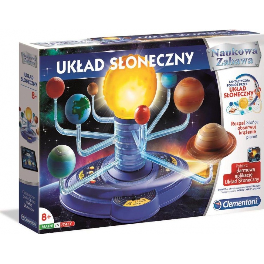 Clementoni Naukowa Zabawa Układ Słoneczny 50107