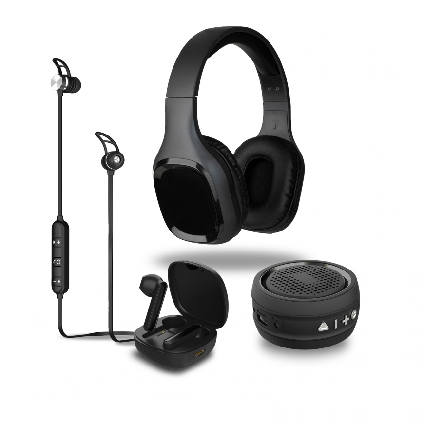Headphones Denver BTC-413 BT set 4in1