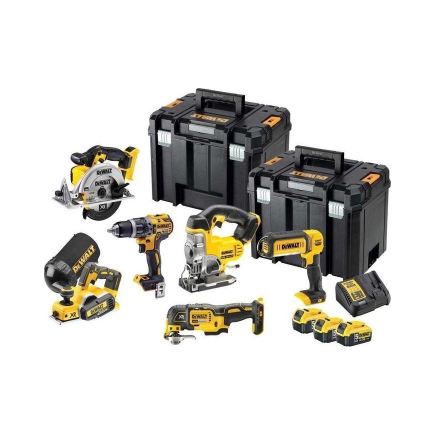 13 dalių Dewalt elektrinių įrankių rinkinys (DCK654P3T) – 6