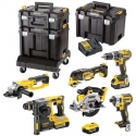 13 Piece Dewalt Power Tool Kit (DCK654P3T)