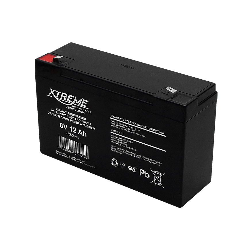 Blow Lead battery 6V 12.0Ah XTREME