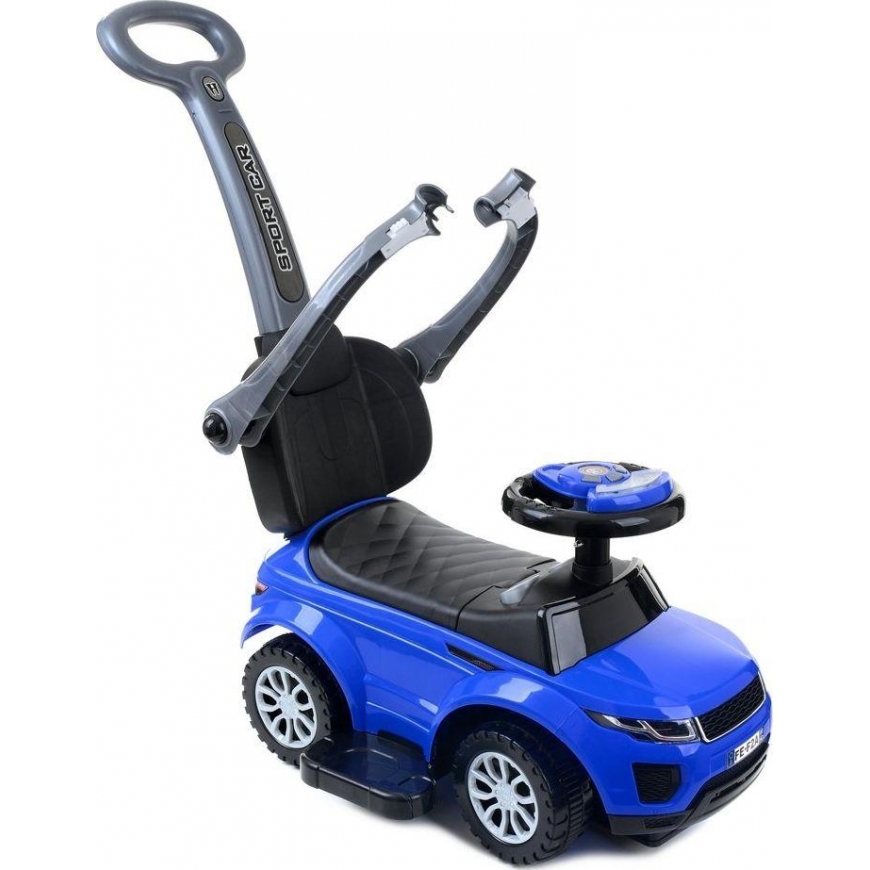 Children's push car with handle FUNFIT KIDS, blue
