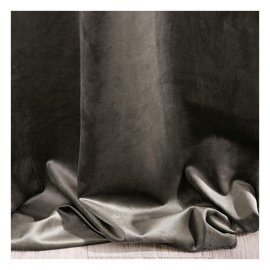 Naktinė užuolaida iš minkšto aksomo Eurofirany DIVA LINE RIA 140X270 cm, juosta/ tunelis/ kabliukai, – 7