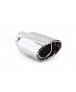 Exhaust muffler tip stainless steel amio mt 014 chrome