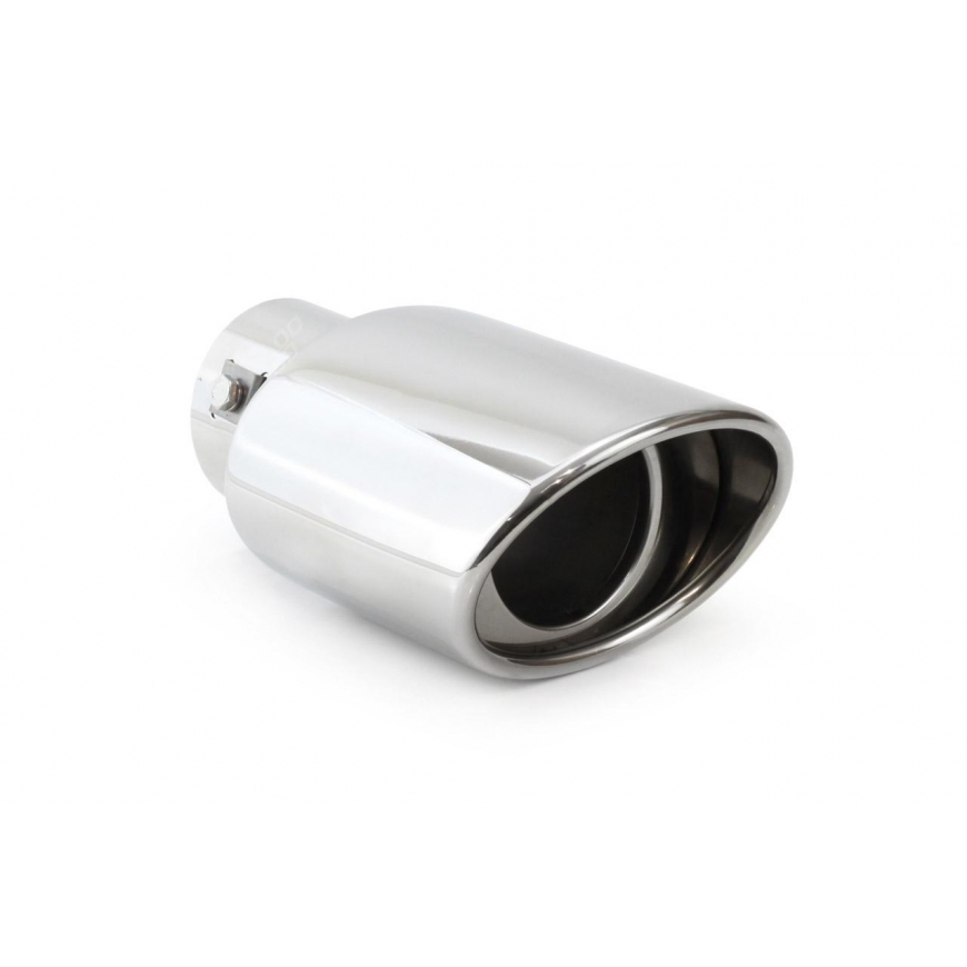 Exhaust muffler tip stainless steel amio mt 014 chrome