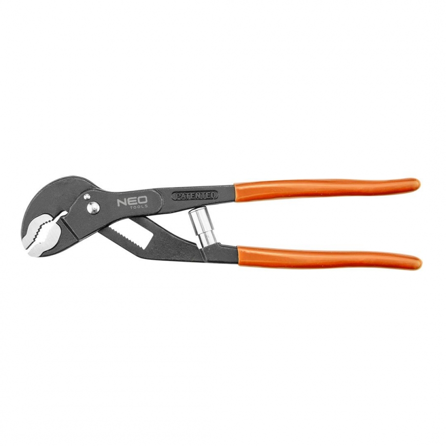 Neo Vamzdžių replės 240 mm, diapazonas 0-52 mm, greitai reguliuojamas