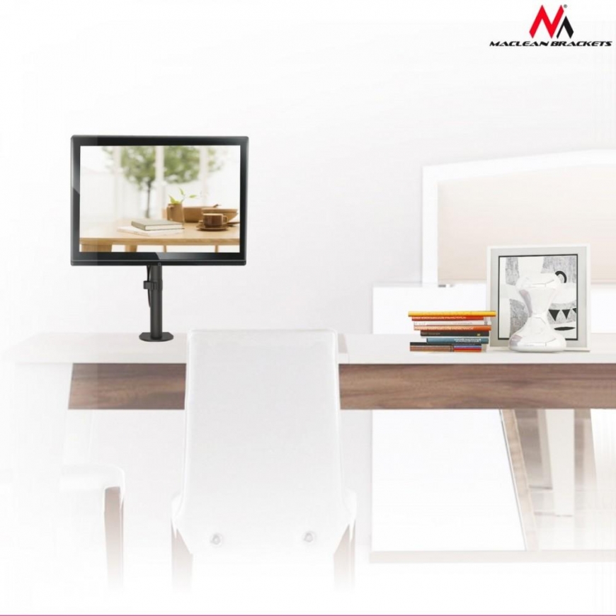 MACLEAN MC-751 Maclean MC-751 monitorius desk bracket 13-32 8kg vesa 75x75, 100x100 – 11