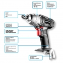 Graphite impact wrench Energy+ 18V (58G018) without battery and charger